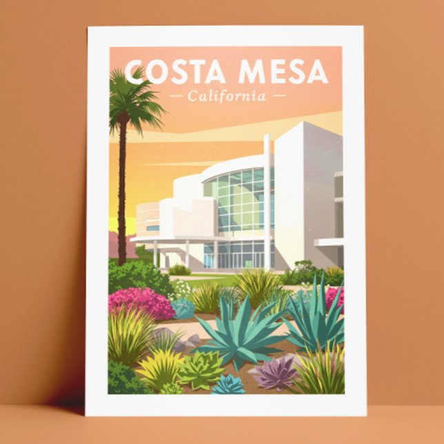 Vintag Costa Mesa Kalifornien Postkarte (Von Creator hochgeladen)