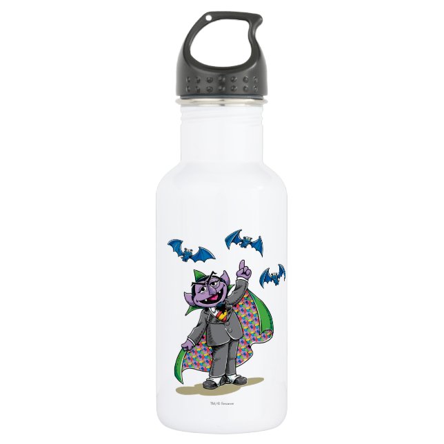 Vintag Count von Count Trinkflasche (Vorderseite)