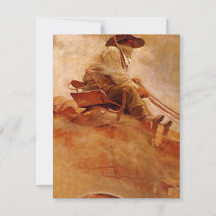 Vintag Cowboys, The Ore Wagon von NC Wyeth