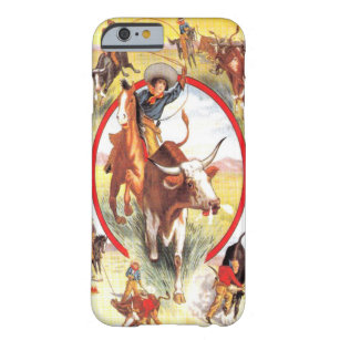 "Vintag Cowgirl" Western iPhone 6 Fall Barely There iPhone 6 Hülle