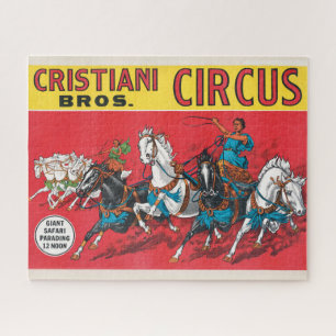Vintag Cristiani Brothers Circus Poster