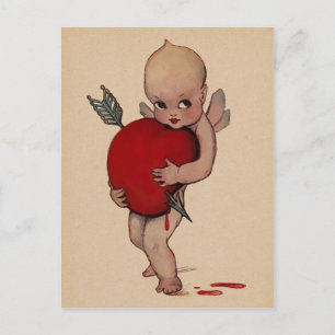 Vintag Cupid Postkarte