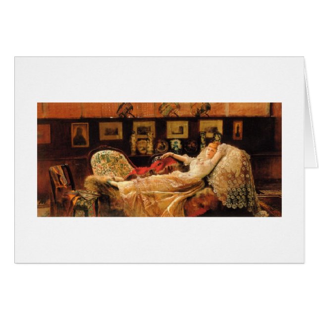 Vintag - Dame am Tag, (Vorderseite (Horizontal))