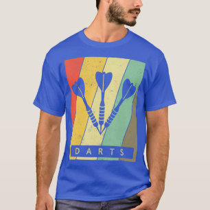 Vintag Darts Sport Retro Poster T-Shirt
