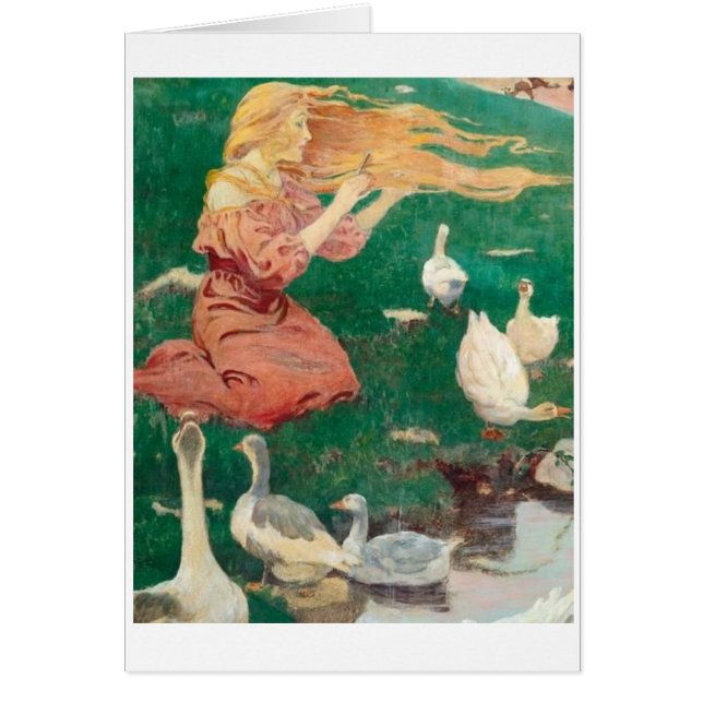 Vintag - das Gans-Mädchen, (Vorne)