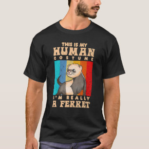 Vintag, das ist mein menschliches Kostüm, ich bin  T-Shirt