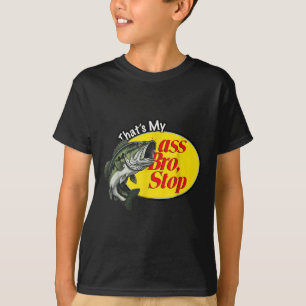 Vintag, dass mein Bro anhält zu fischen T-Shirt