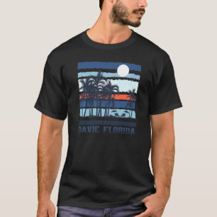 Vintag Davie Florida Summer 80er Beach Souvenirs T-Shirt
