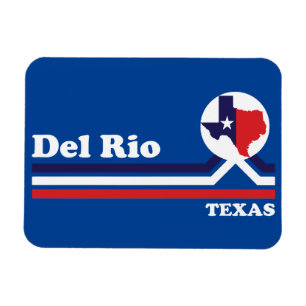 Vintag Del Rio Texas Magnet