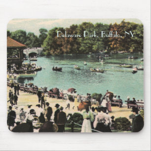 Vintag Delaware Park Mousepad