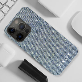 Vintag Denim Blue Jeans Look Case-Mate iPhone Hülle
