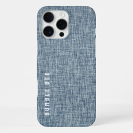 Vintag Denim Blue Jeans Look Printed iPhone Case iPhone 16 Pro Max Hülle