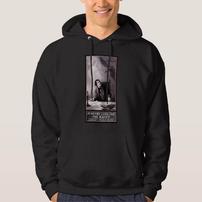 Vintag der RabeTheatrical Hoodie (Vorderseite)