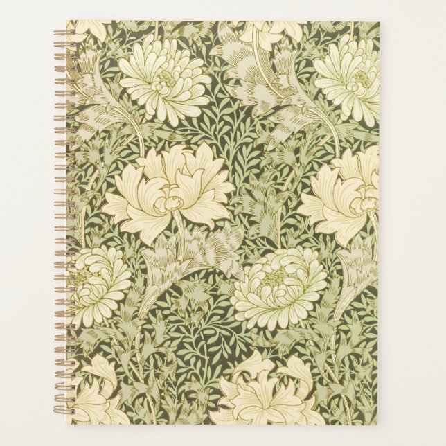 Vintag Design William Morris Planner Planer (Vorderseite)
