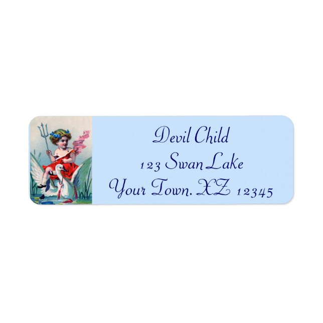 Vintag Devil Child & Swan (Vorne)