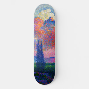 Vintag Die rosa Wolke (1896) Skateboard