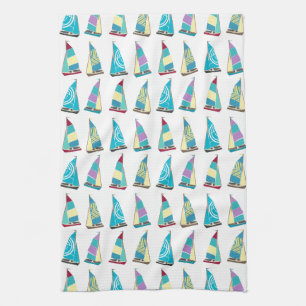 Vintag Dinghies Küchentuch
