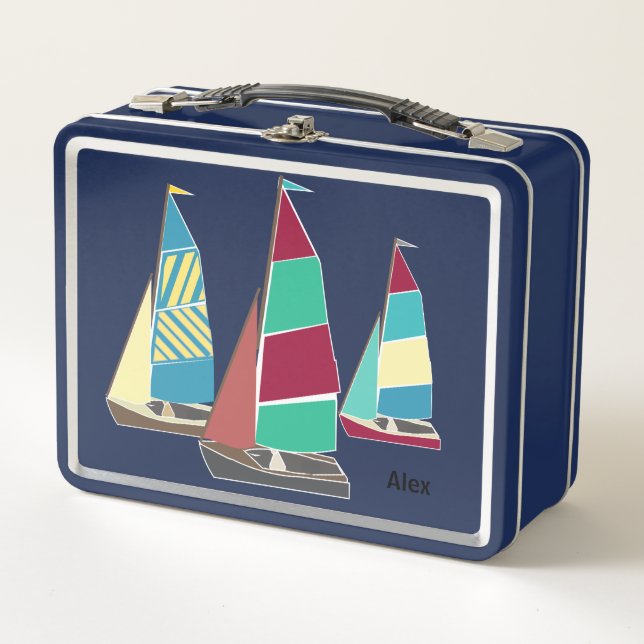 Vintag Dinghies Metall Brotdose (Vorderseite)
