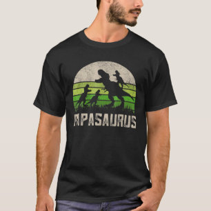 Vintag Dinosaur Papasaurus T-Shirt