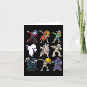 Vintag Dinosaurier Trainer Halloween Kostüm Retro  Karte