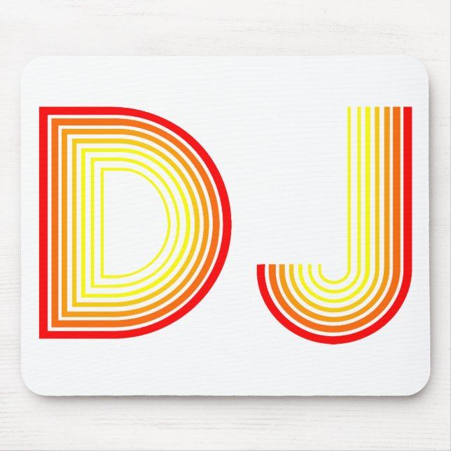 Vintag DJ Mousepad (Vorne)