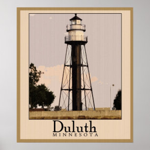 Vintag Duluth Minnesota Poster