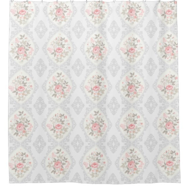 Vintag Duschvorhang (Vorderseite)