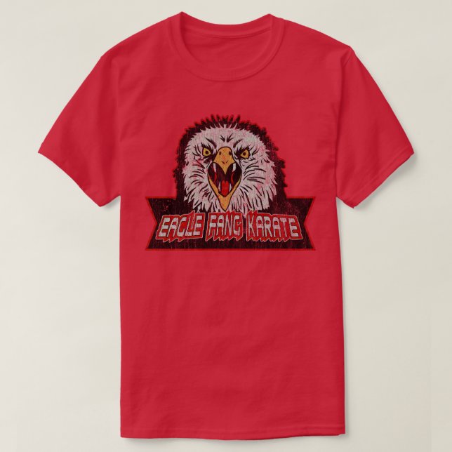 Vintag Eagle Fang Karate T-Shirt (Design vorne)