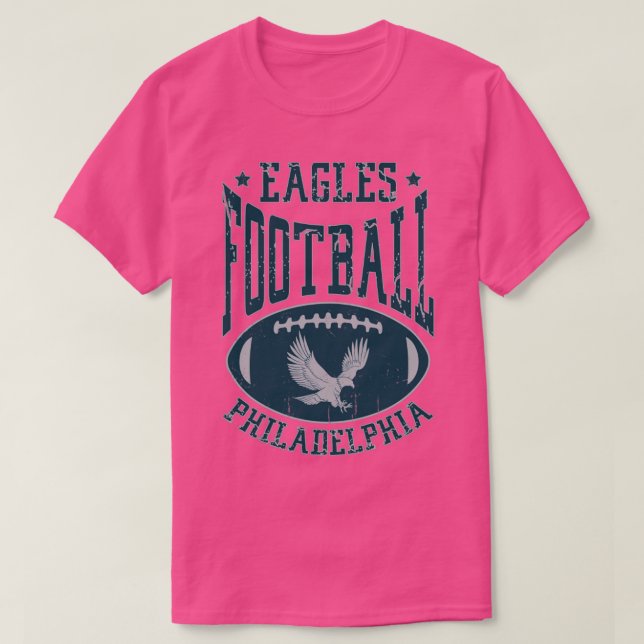 Vintag Eagles Football Philadelphia T-Shirt (Design vorne)
