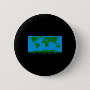 Vintag Earth Day Vater Joke Meme Apparel Button