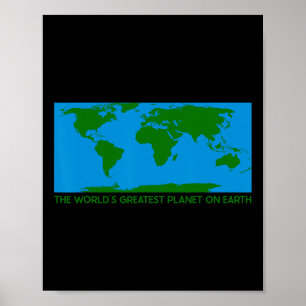 Vintag Earth Day Vater Joke Meme Apparel Poster