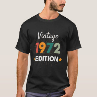 Vintag Edition 1972 Edition Gebäude Jahr 1972 T-Shirt