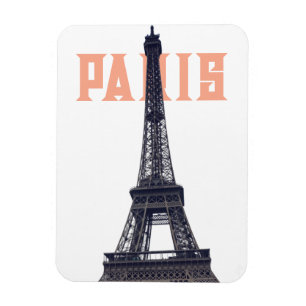 Vintag Eiffelturm Paris Europa Reisen Foto Magnet