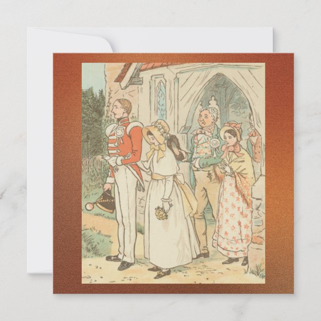 Vintag Einladung (Vorderseite)