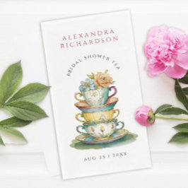 Vintag Elegantes Brautparty Teatro  Party Serviette