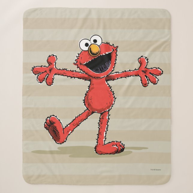 Vintag Elmo Sherpadecke (Vorderseite)
