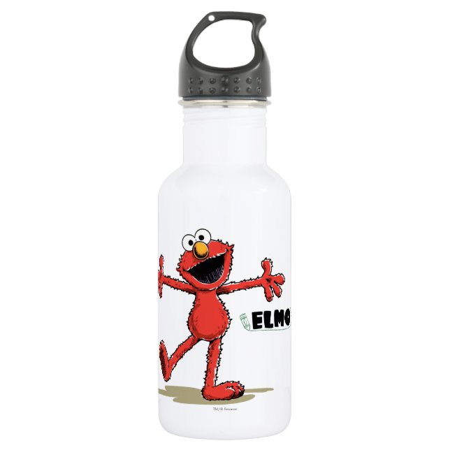 Vintag Elmo Trinkflasche (Vorderseite)