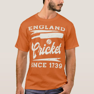 Vintag-England-Cricket seit 1739 T-Shirt