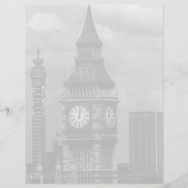 Vintag-England-Postturm Big ben (Vorderseite)