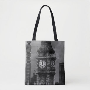 Vintag-England-Postturm Big ben Tasche