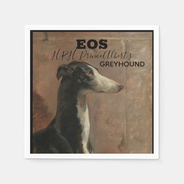 Vintag Eos Thomas Musgrave Joy Serviette (Vorderseite)