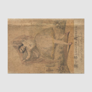 Vintag Ephemera Opera Seidenpapier
