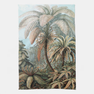 Vintag Ernst Haeckel Palm Trees Poster Case Mate Geschirrtuch