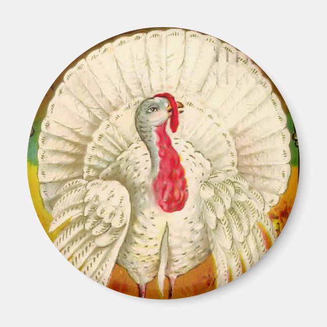 Vintag Erntedank Magnet (Vorne)