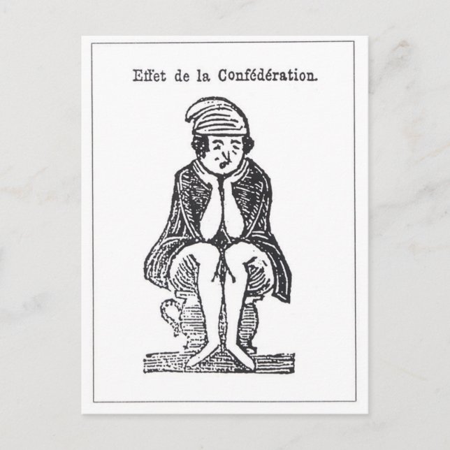 Vintag: Etfet de la Confederation Postkarte (Vorderseite)