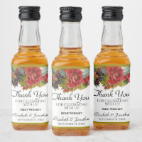 Vintag Fall Floral Boho Hochzeit Danke Mini