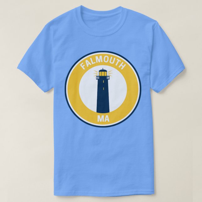 Vintag Falmouth Massachusetts T-Shirt (Design vorne)