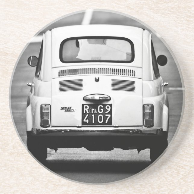 Vintag Fiat 500 Untersetzer (Vorne)