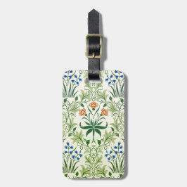 Vintag Fine Floral Pattern William Morris Gepäckanhänger