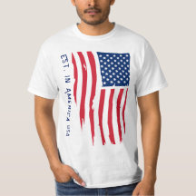 Vintag Flag Est in Amerika